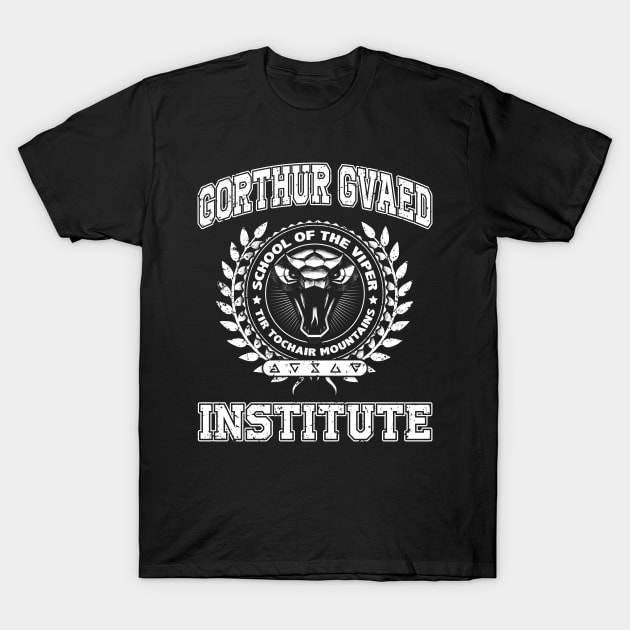 Gorthur Gvaed Institute Viper School T-Shirt by Designwolf